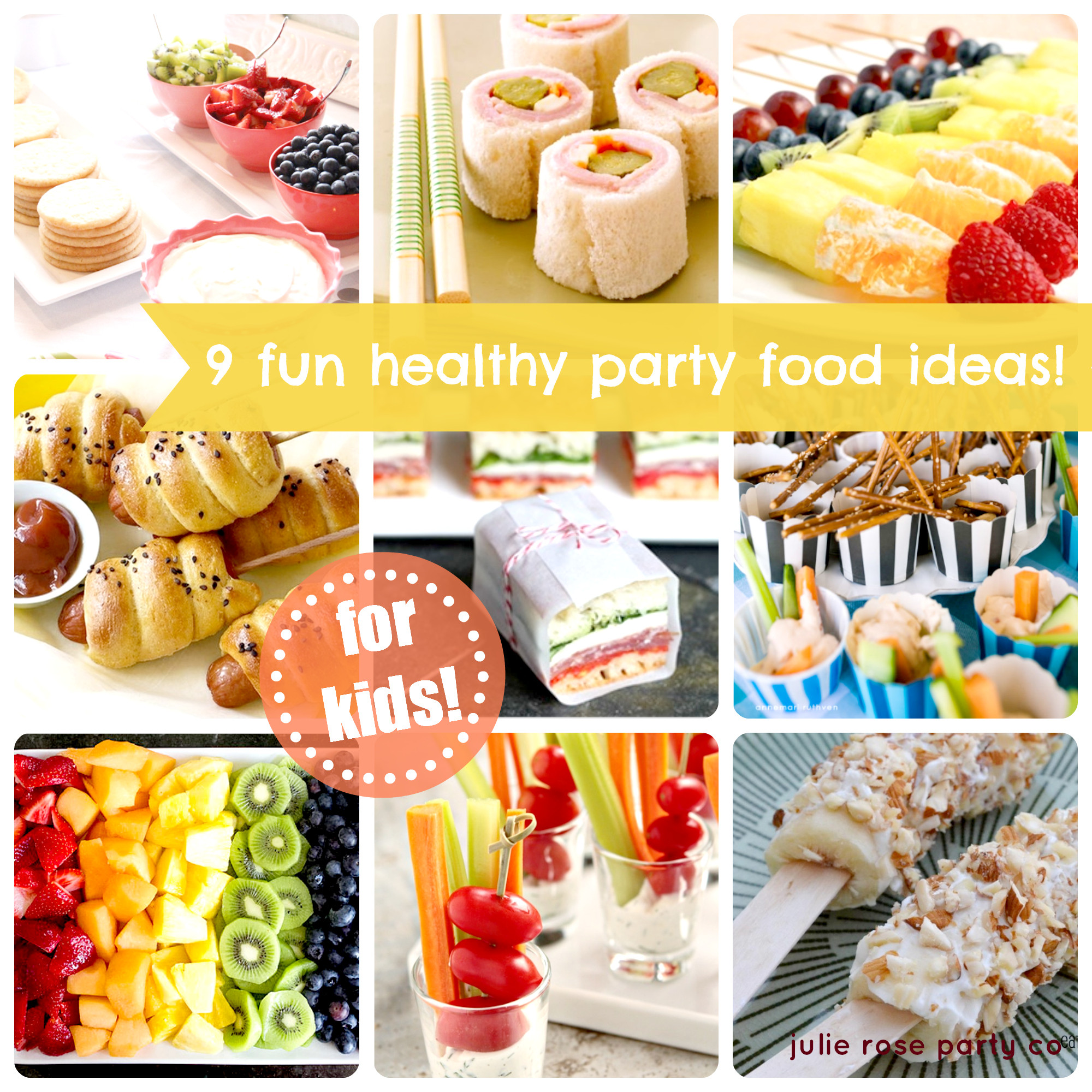 Children Birthday Party Food Ideas
 9 fun and healthy party food ideas kids