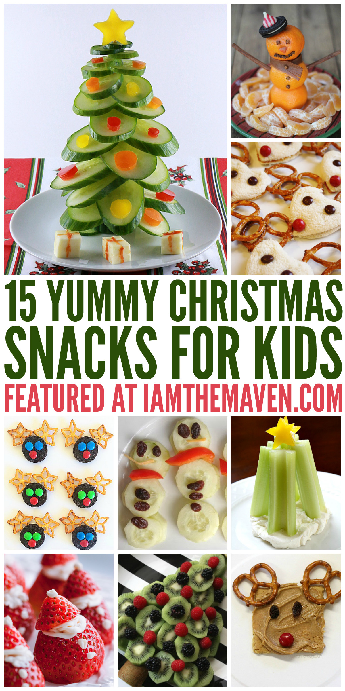 Children Christmas Party Food
 15 Yummy Christmas Snacks for Kids