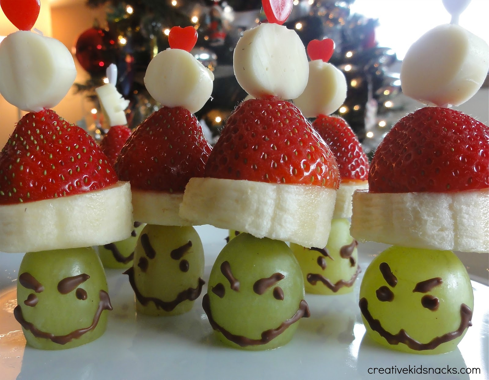 Children Christmas Party Food
 Grinch Party Poppers