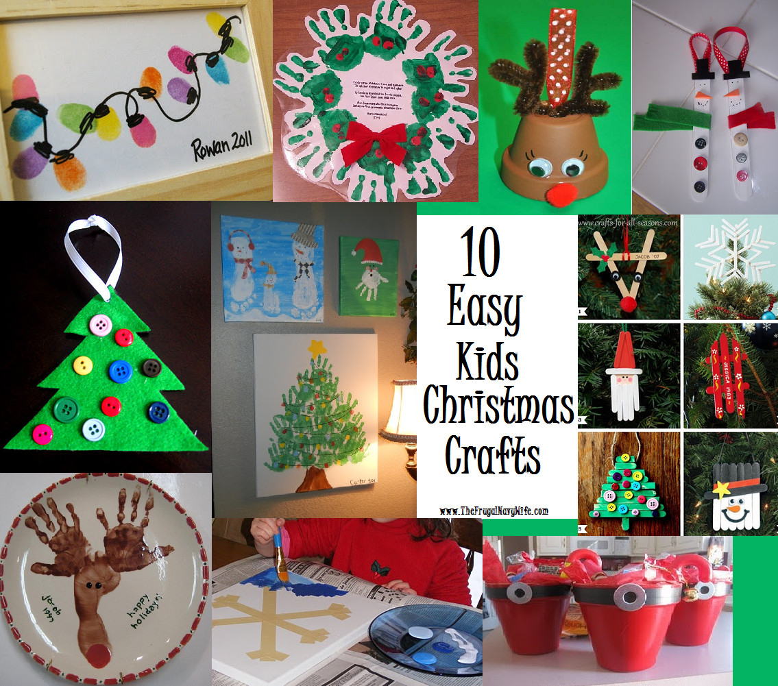 Children Crafts For Christmas
 15 Fun and Easy Kids Christmas Crafts