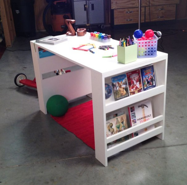Children Desk With Storage
 fortable DIY Storage Leg Desk For Kids