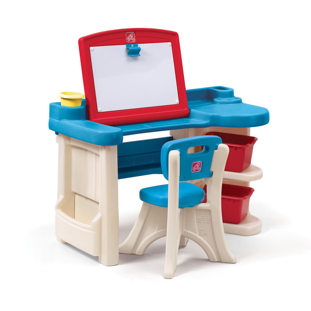 Children Desk With Storage
 Step2 Studio Art Desk Chair Kids Table Toddler Furniture