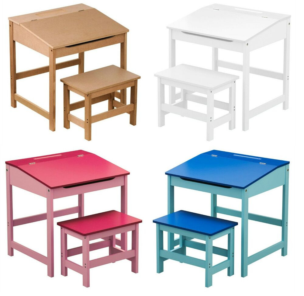 Children Desk With Storage
 Childrens Kids Home Work Writing Reading Study Table and