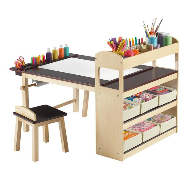 Children Desk With Storage
 15 Kids Art Tables and Desks for Little Picassos