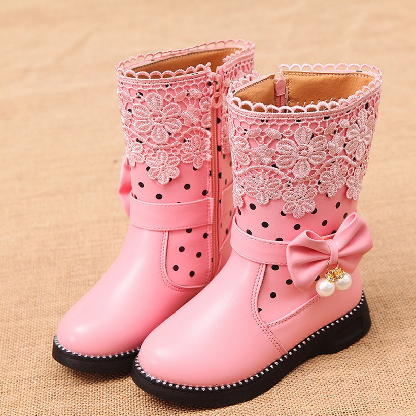 Children Fashion Boots
 girls boots snow shoes winter kids shoe girl party