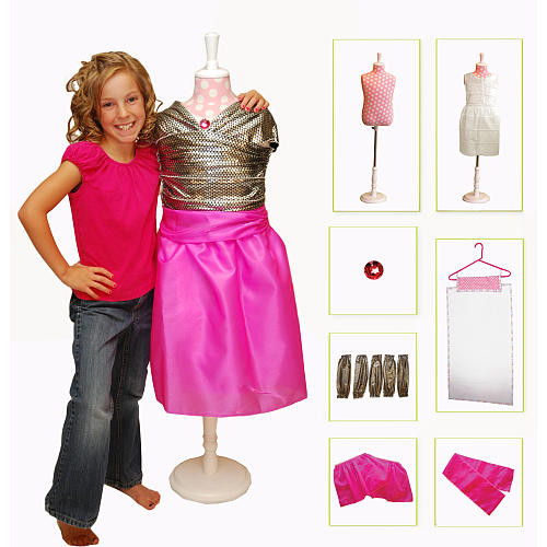 Children Fashion Designer
 Shailie Starter Fashion Designer Dress Form Starter Kit