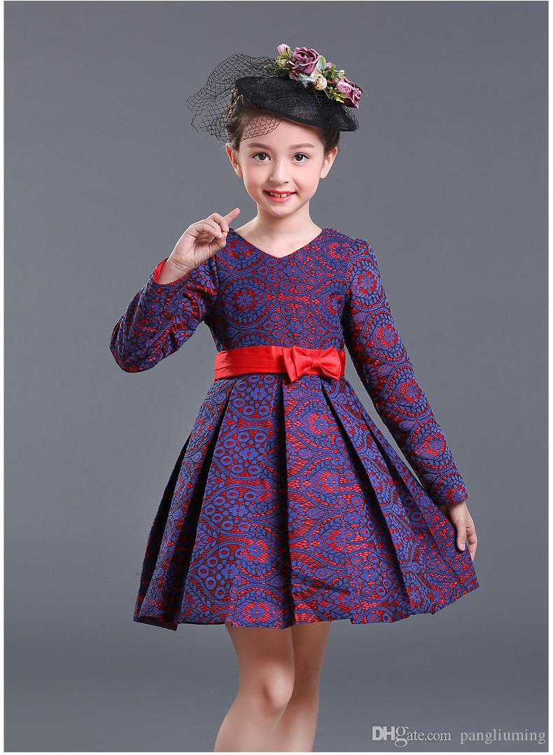 Children Fashion Designer
 2018 New Design Children Winter Dress Kids Clothes