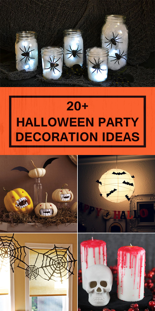 Children'S Halloween Party Decoration Ideas
 20 Fun and Festive Halloween Party Decoration Ideas