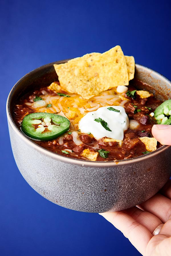Chili Recipe With Beef Broth
 Easy Instant Pot Chili Recipe w Beef & Bacon