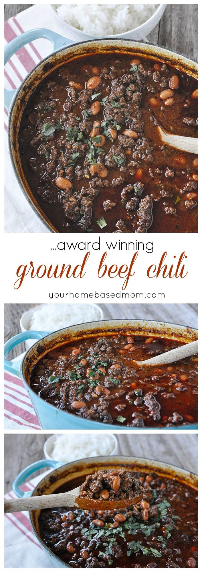 Chili Recipe With Beef Broth
 Ground Beef Chili Recipe Food Beef soup