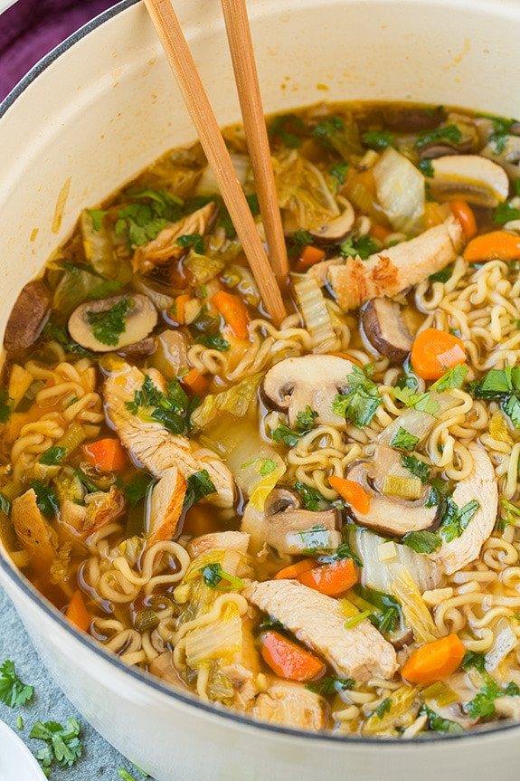 Chinese Chicken Noodles Recipes
 Asian Chicken Noodle Soup Cooking Classy