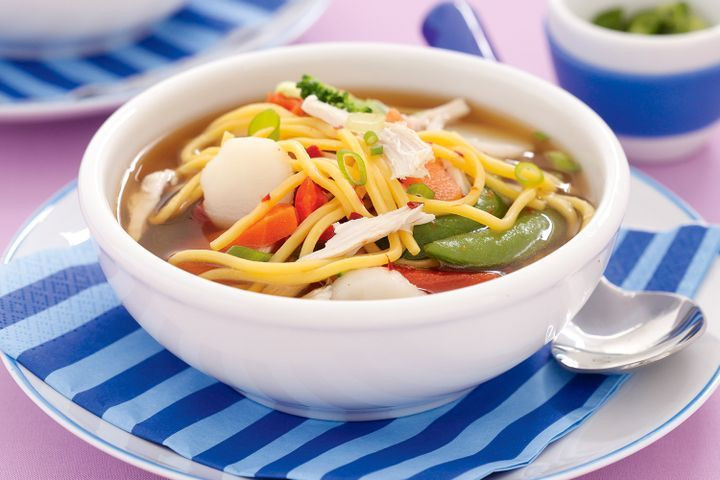 Chinese Chicken Noodles Recipes
 Chinese chicken noodle soup