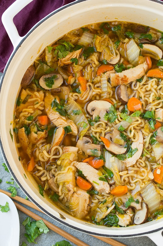 Chinese Chicken Noodles Recipes
 Asian Chicken Noodle Soup Cooking Classy