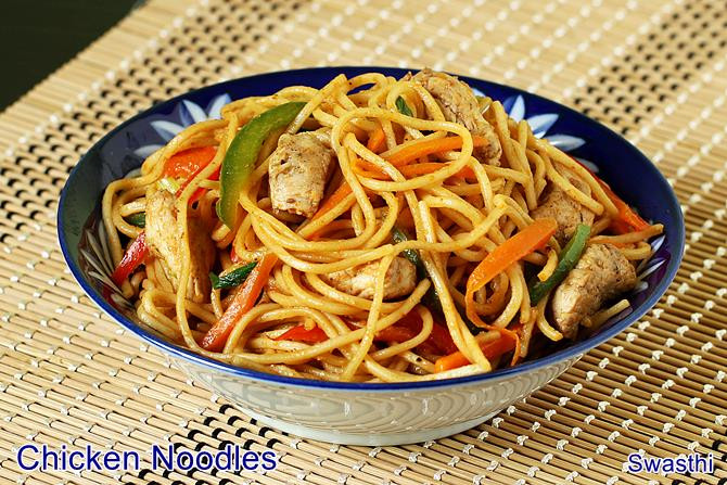 Chinese Chicken Noodles Recipes
 Chicken noodles recipe
