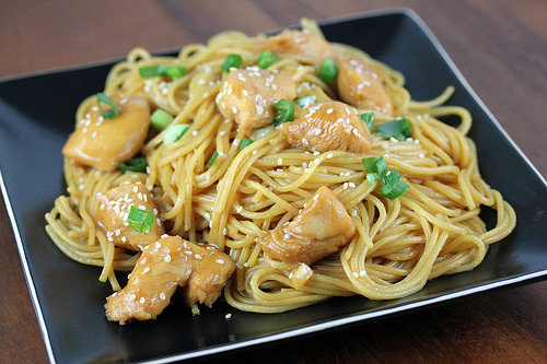 Chinese Chicken Noodles Recipes
 Chinese Chicken with Noodles Recipe BlogChef