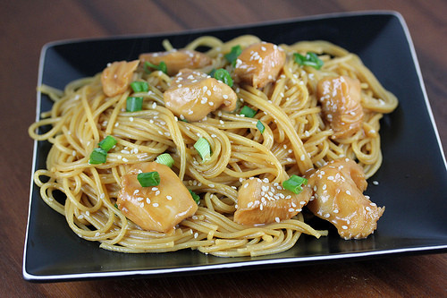 Chinese Chicken Noodles Recipes
 Chinese Chicken with Noodles Recipe