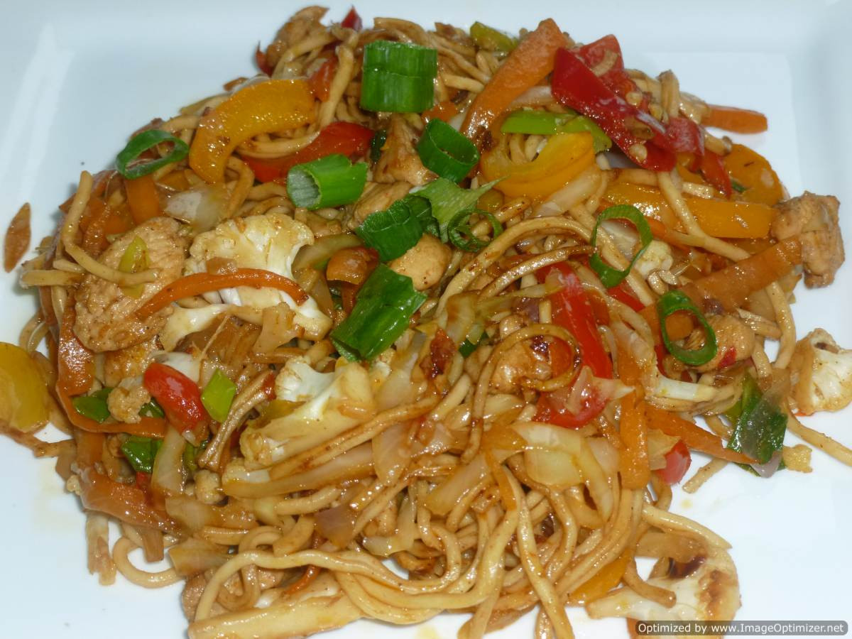 Chinese Chicken Noodles Recipes
 Recipe Chicken and ve able hakka noodles