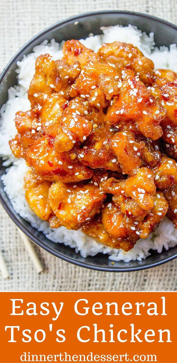 Chinese Chicken Recipes Easy
 General Tso s Chicken is a favorite Chinese food takeout