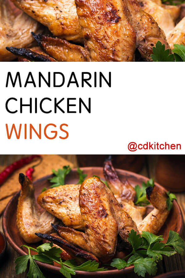 Chinese Chicken Wings Calories
 Mandarin Chicken Wings Recipe