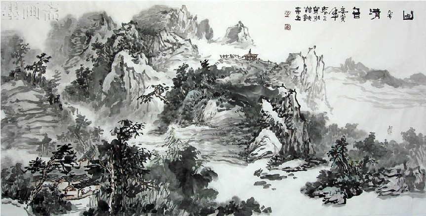 Chinese Landscape Paintings
 traditional chinese ink painting painting handmade China