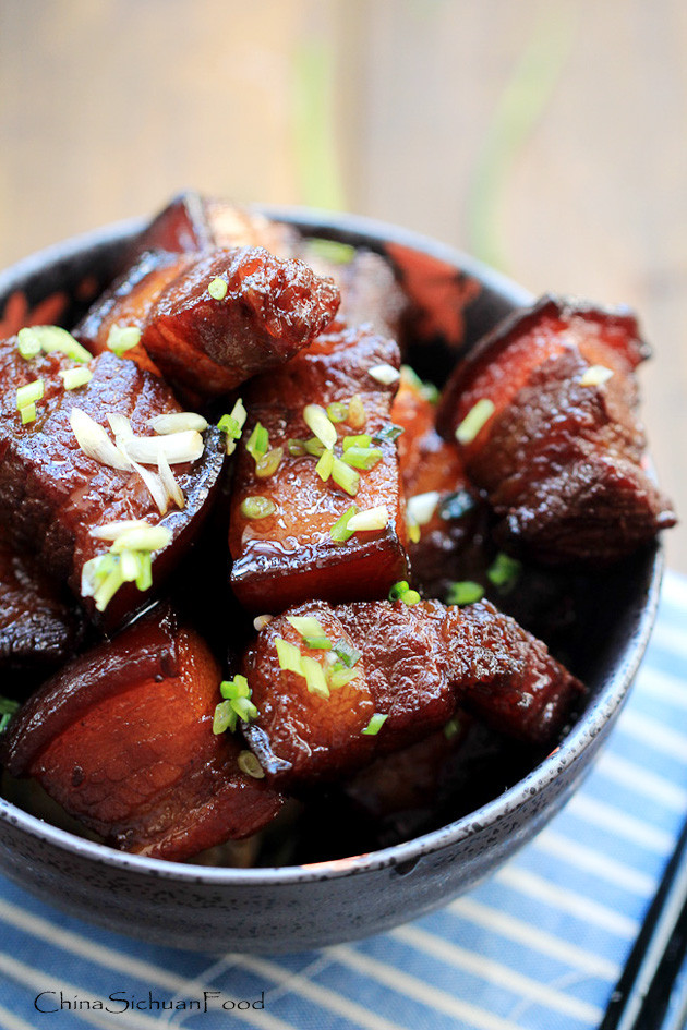 Chinese Pork Belly Recipes
 Hong Shao Rou Recipe— Red Braised Pork Belly