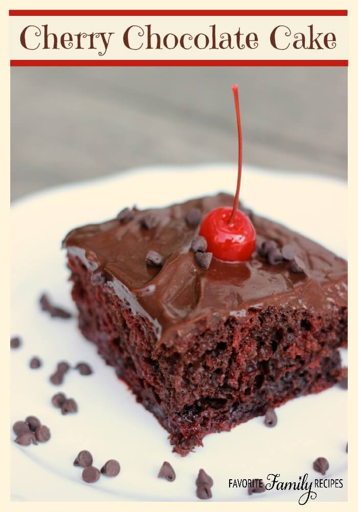 Chocolate Cherry Cake Recipes
 Chocolate Cherry Cake