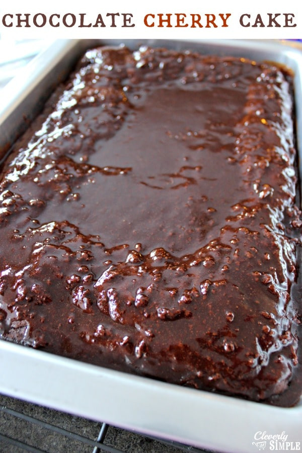 Chocolate Cherry Cake Recipes
 The BEST Homemade Chocolate Cake Recipe Ever