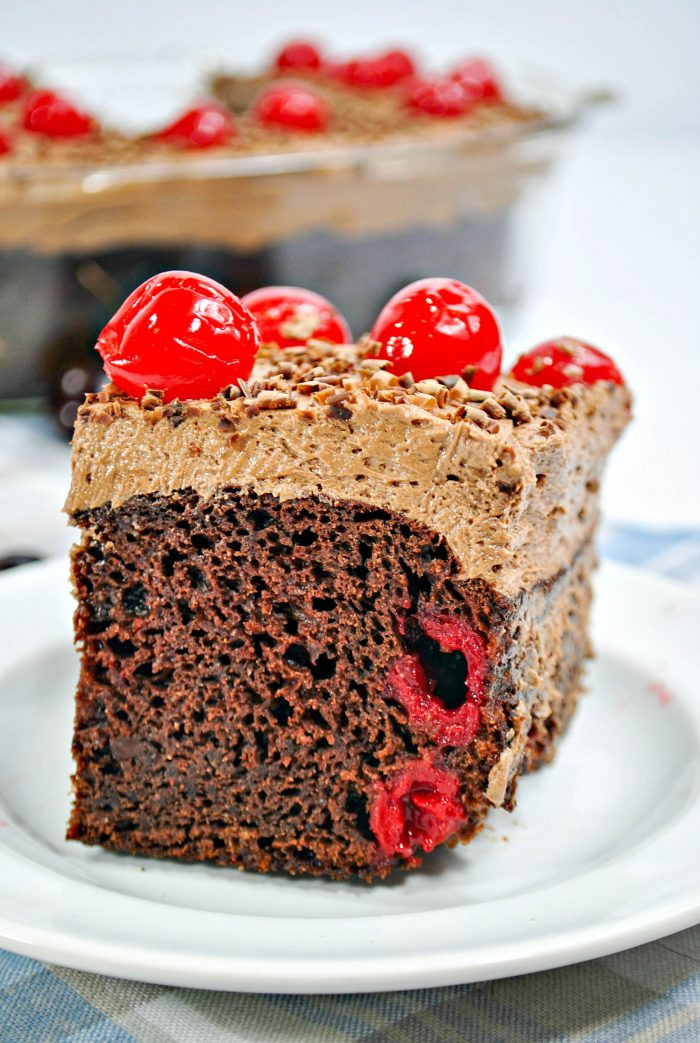 Chocolate Cherry Cake Recipes
 Easy Chocolate Cherry Cake Recipe With Chocolate Buttercream