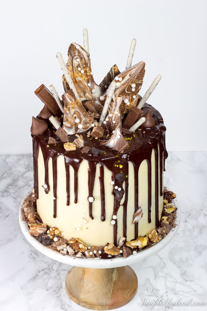 Chocolate Drip Cake
 How to make a Chocolate drip cake with all the tips and
