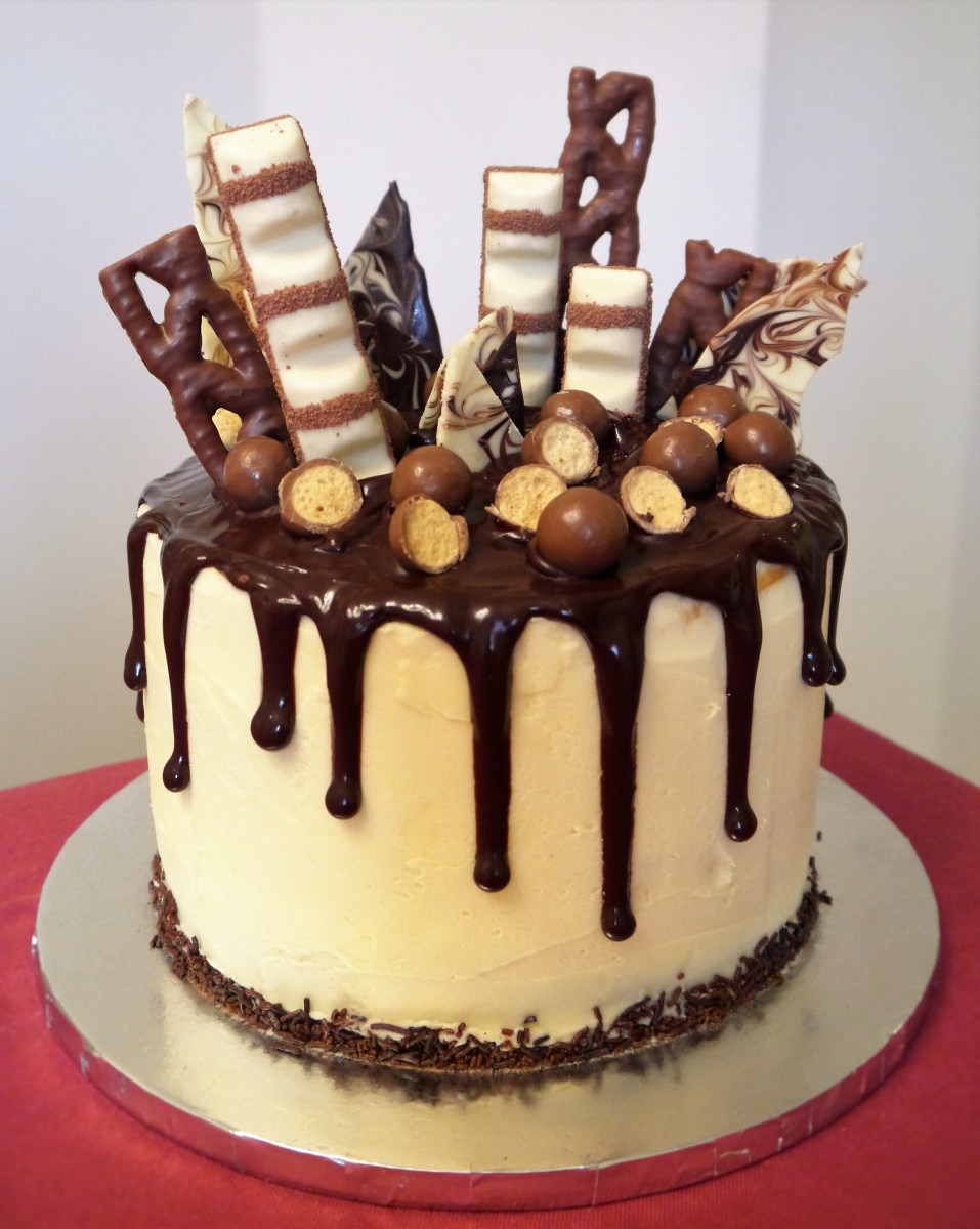 Chocolate Drip Cake
 Celebration Drip Cake – Caroline Tranter Food