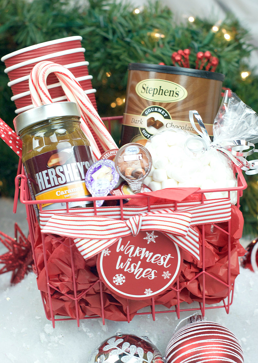 Chocolate Gift Basket Ideas
 Hot Chocolate Gift Basket – Fun Squared