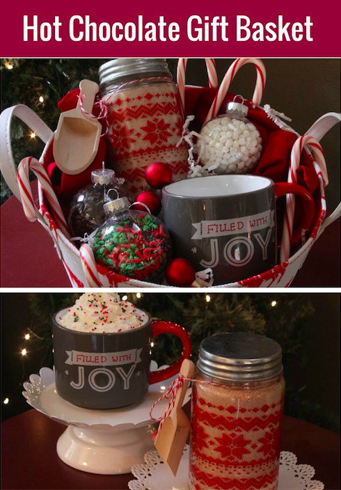 Chocolate Gift Basket Ideas
 Hot Cocoa Gift Basket with Homemade Hot Cocoa Mix