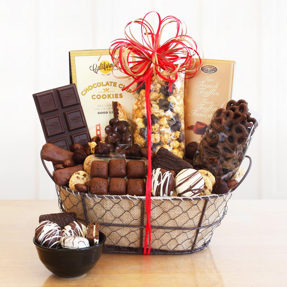 Chocolate Gift Basket Ideas
 Givens & pany Chocolate Delights Basket GIV 5681 The