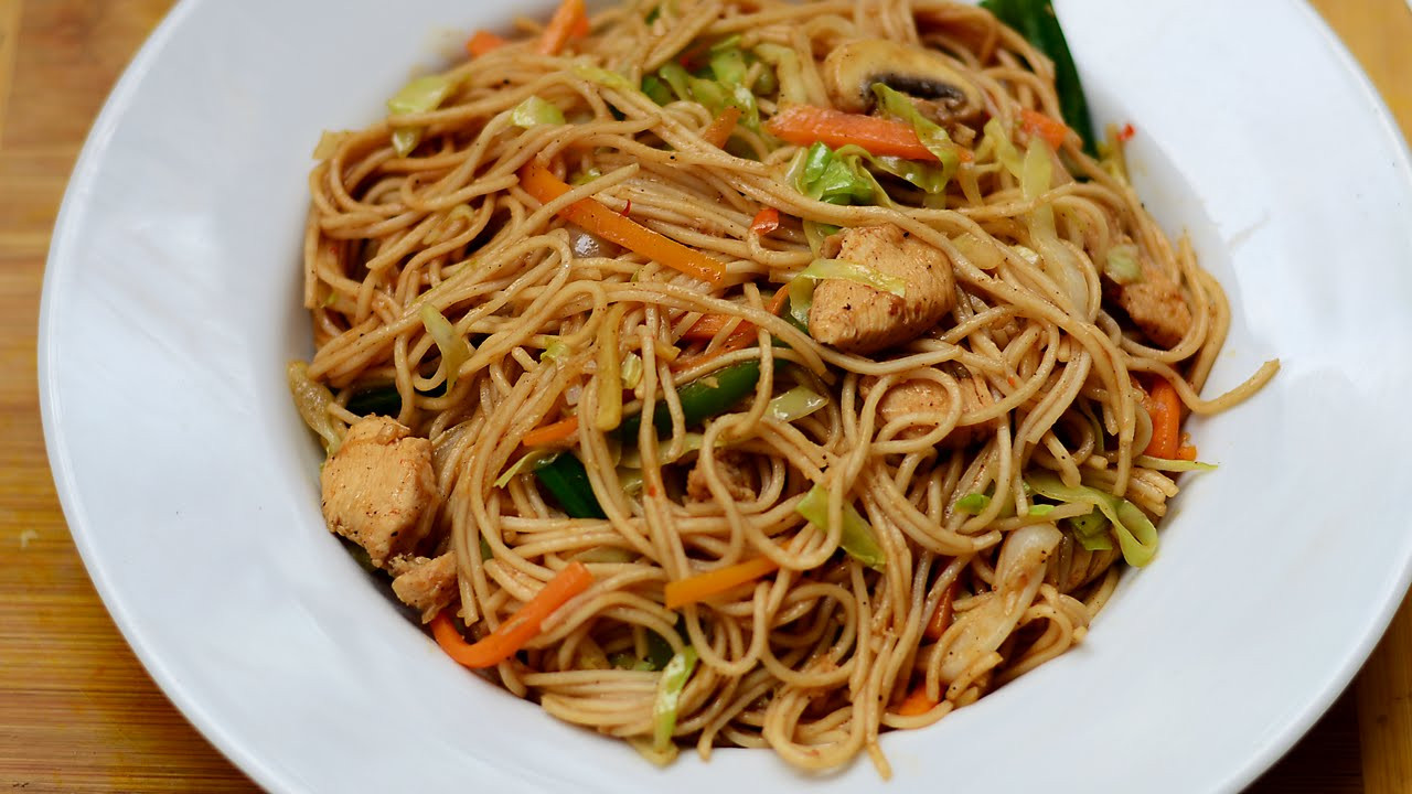Chow Mein Noodles Ingredients
 Chicken Noodles Chicken Chow Mein Recipe