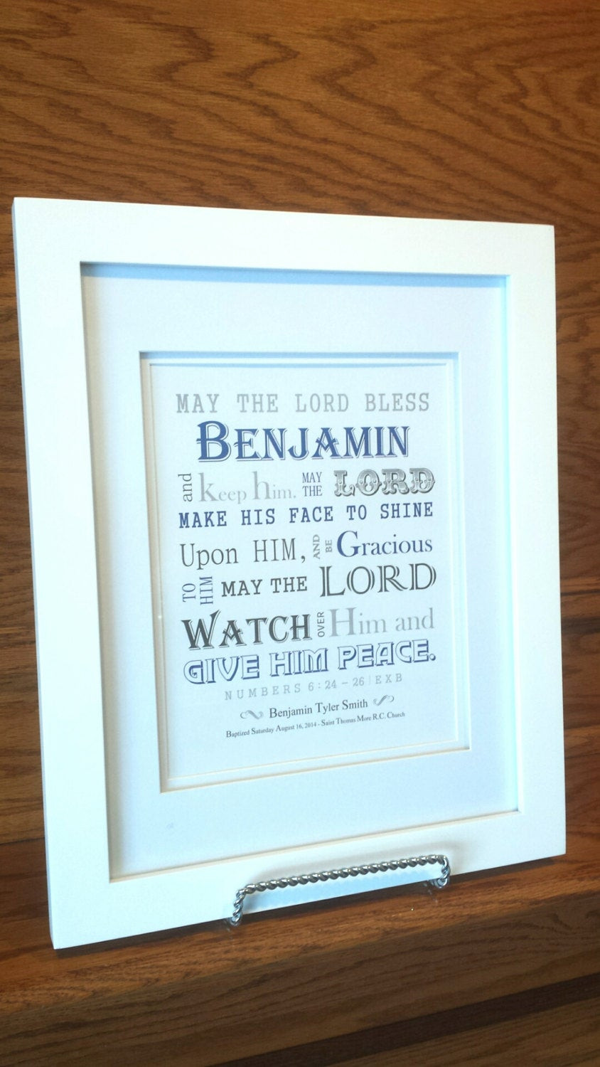 Christening Gift Ideas For Baby Boy
 Baby Boy Baptism Gift Christening Gift Personalized