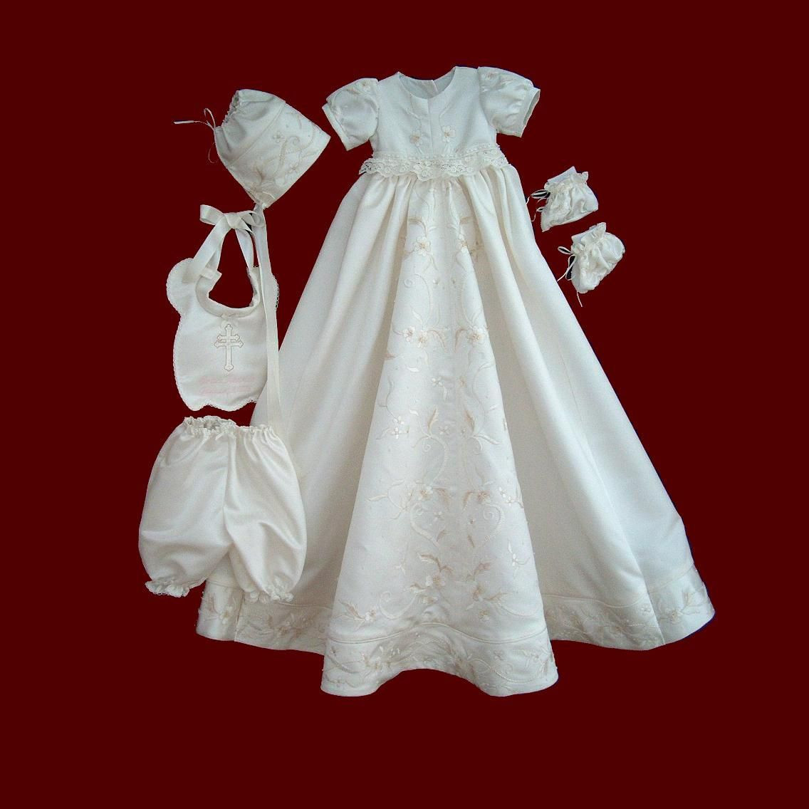 Christening Gown From Wedding Dress
 Christening gown made from your wedding dress how
