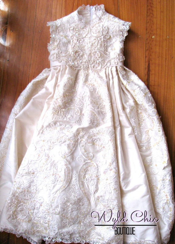 Christening Gown From Wedding Dress
 Christening Dress from Wedding Gown