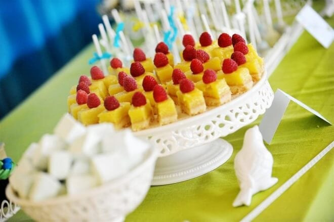 Christening Party Food Ideas
 A Sweet Boy s Baptism Party