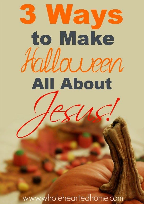 Christian Halloween Party Ideas
 Here are 3 ways you can turn Halloween from darkness to