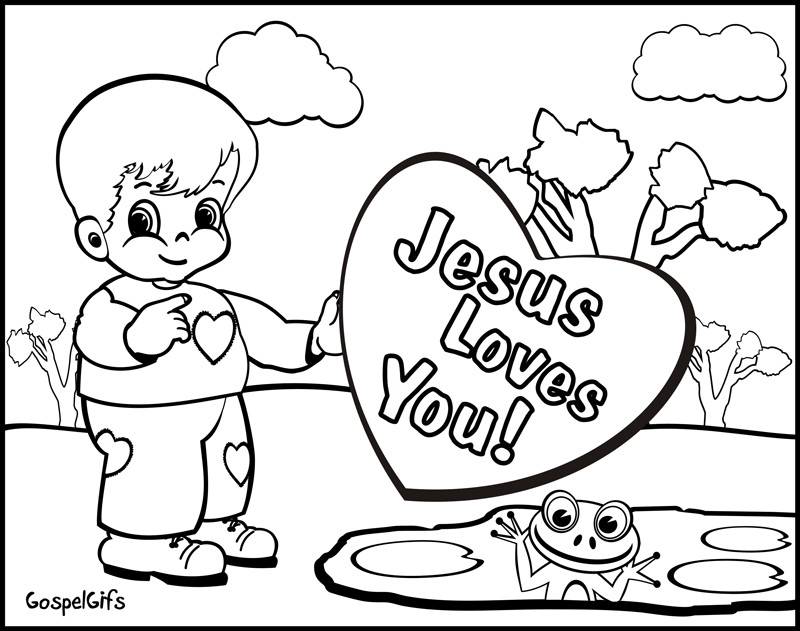 Christian Kids Coloring Pages
 Bible Verse Coloring for Toddlers
