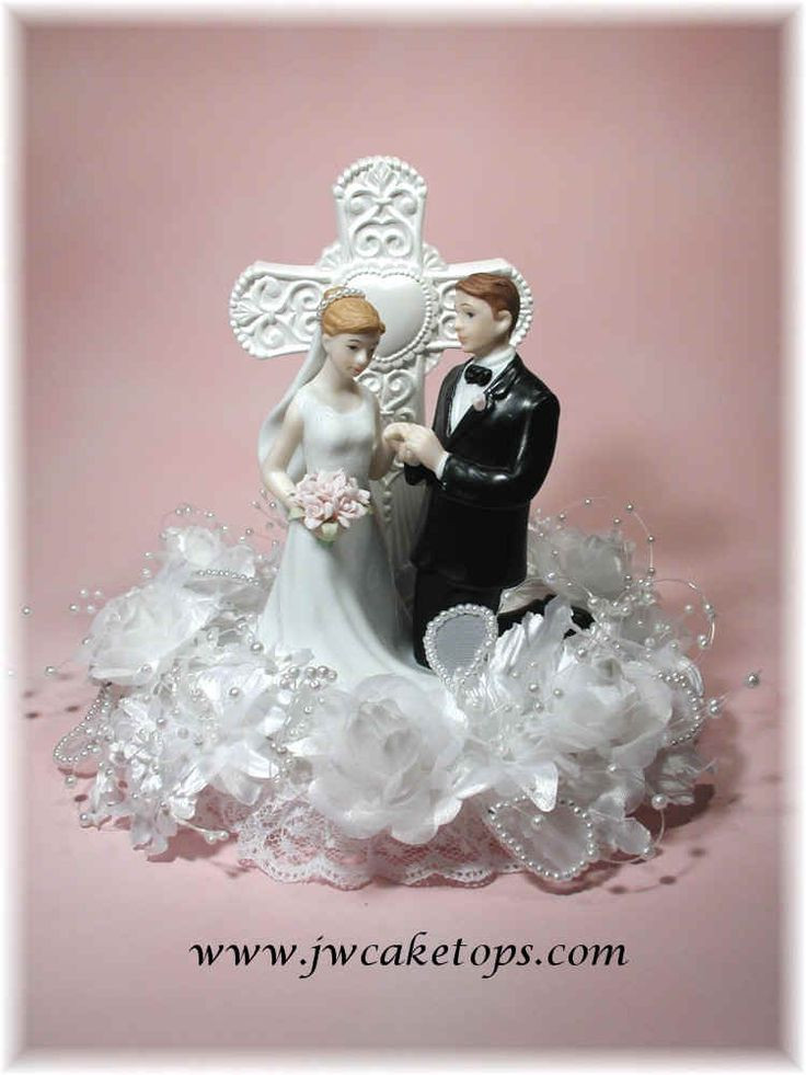 Christian Wedding Cake Toppers
 Religious Cake Toppers