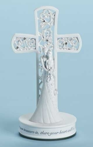 Christian Wedding Cake Toppers
 Wedding Cake Topper with Cross