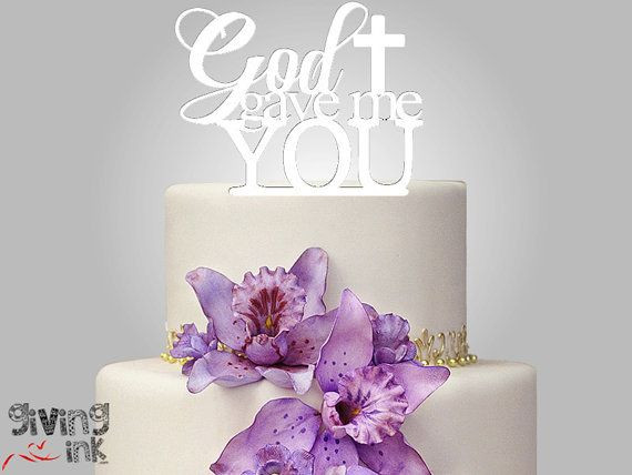 Christian Wedding Cake Toppers
 Pin on Wedding cakes
