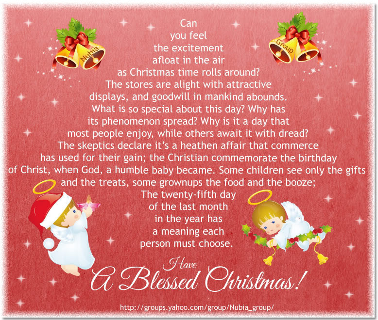 Christmas Blessing Quote
 Christmas Blessings Christian Quotes QuotesGram