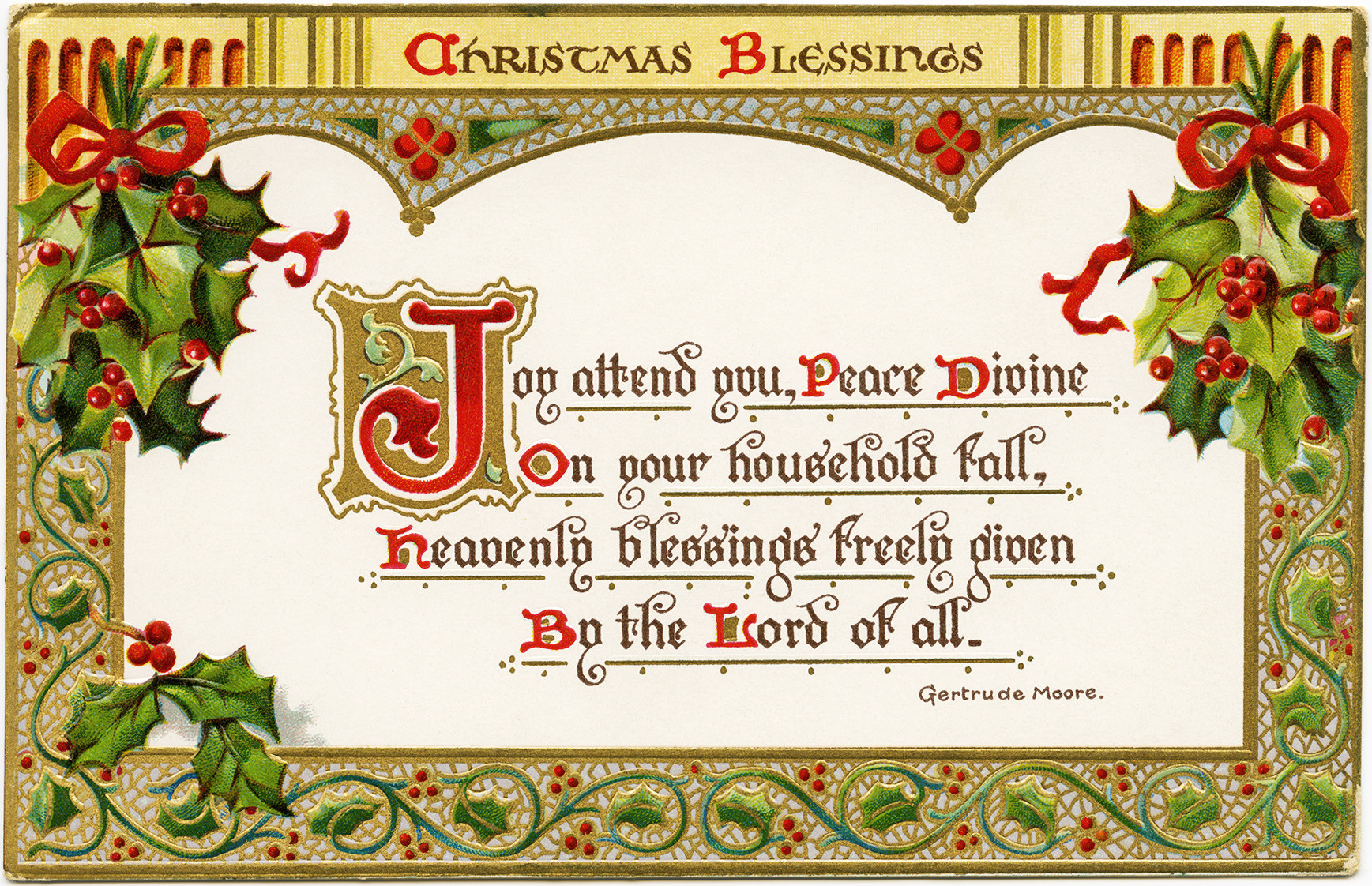 Christmas Blessing Quote
 Greetings For Christmas
