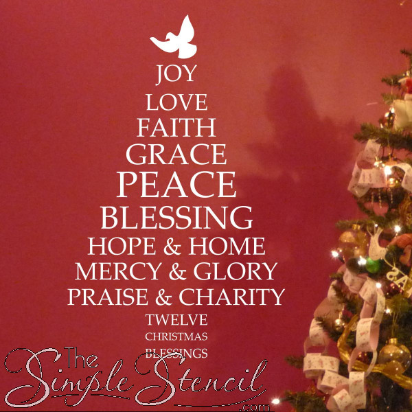 Christmas Blessing Quote
 Christmas Blessings Tree