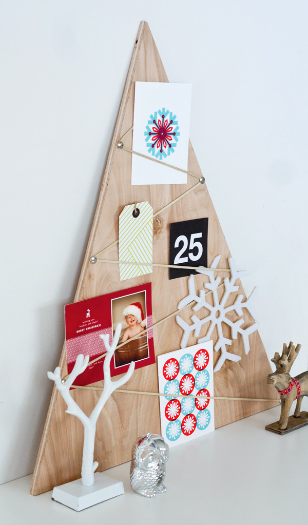 Christmas Card Holder DIY
 Creative Christmas Trees
