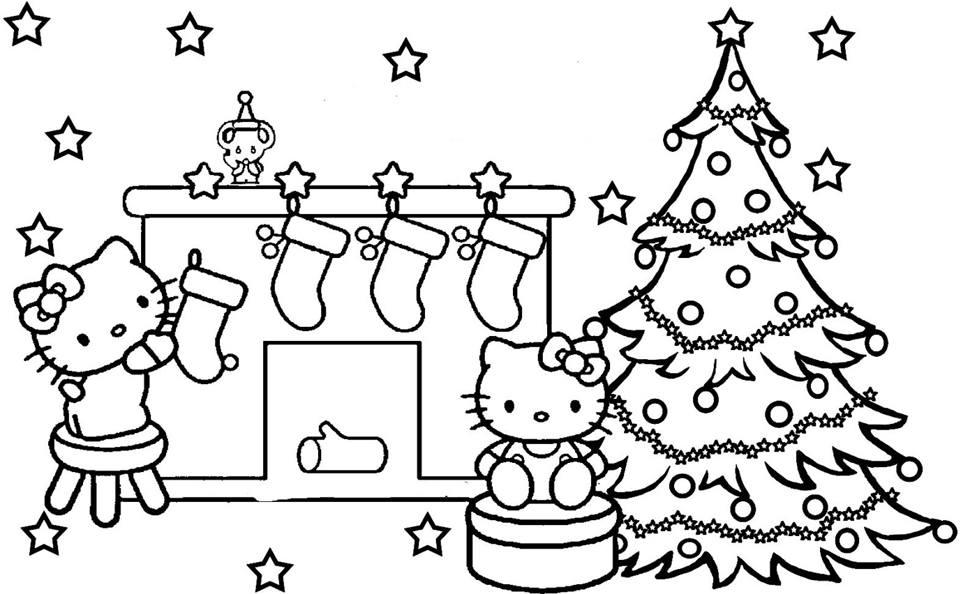 Christmas Coloring Page For Kids
 Christmas Coloring Pages To Print Free