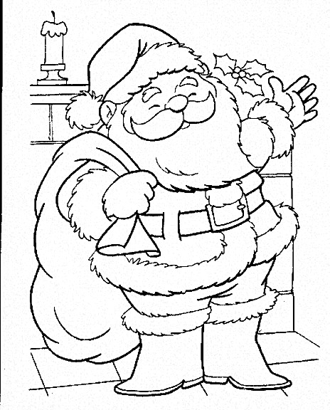 Christmas Coloring Page For Kids
 Swinespi Funny Christmas colouring pages for