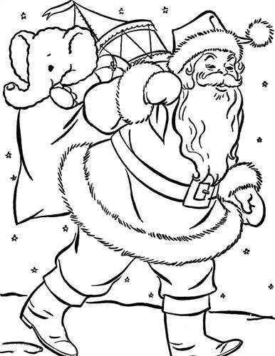 Christmas Coloring Page For Kids
 Christmas colouring pages for kids christmas colouring in